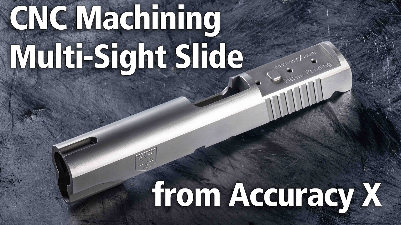 The making of a Multi-Sight™ Custom 1911 Slide