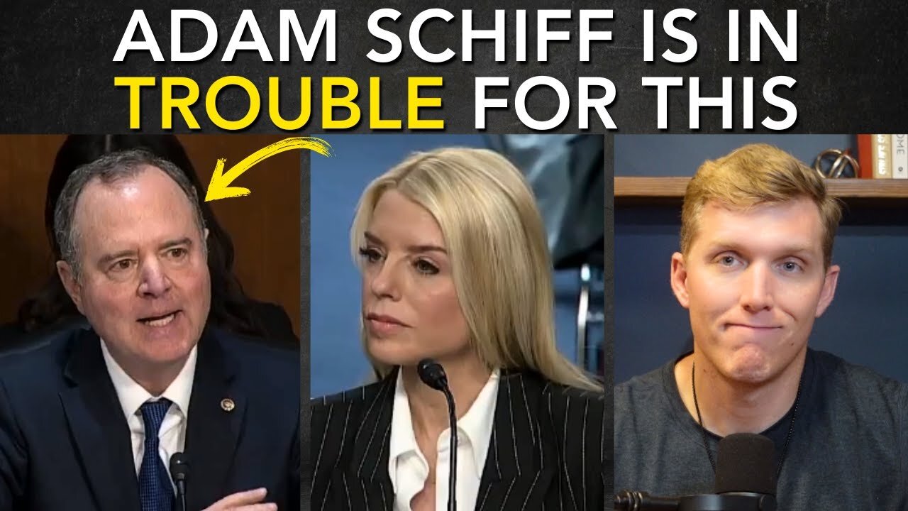 The Heated Moment Pam Bondi EMBARRASSED Adam Schiff