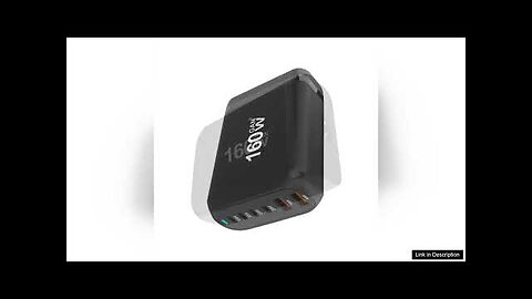 GaN Tech 160W 6-Port USB PD Charger 2USB-A+4USB-C Fast Charging Desktop Charging Review