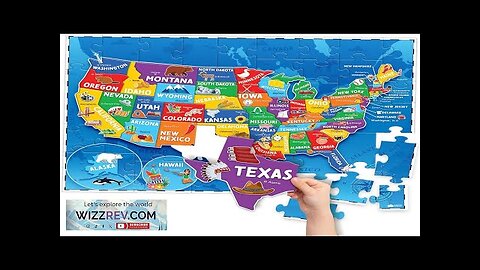 United States Puzzles for Kids Ages 4-6 Educational Toys for Boys Review