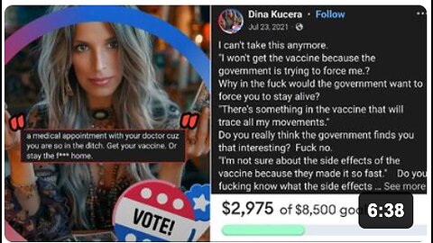 THIS IS TERRIBLE! DITZY DINA GOT VACCINE-INDUCED ALZHEIMER'S!