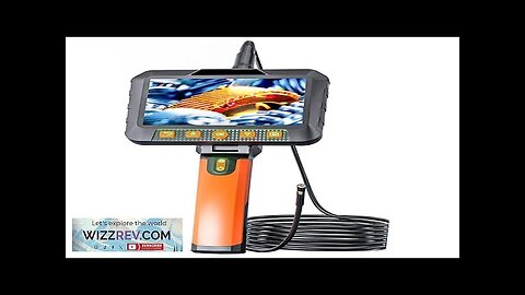 VISHRT T27 Dual Camera Dual Picture Handheld Endoscope 7mm 5 Inch LCD Review