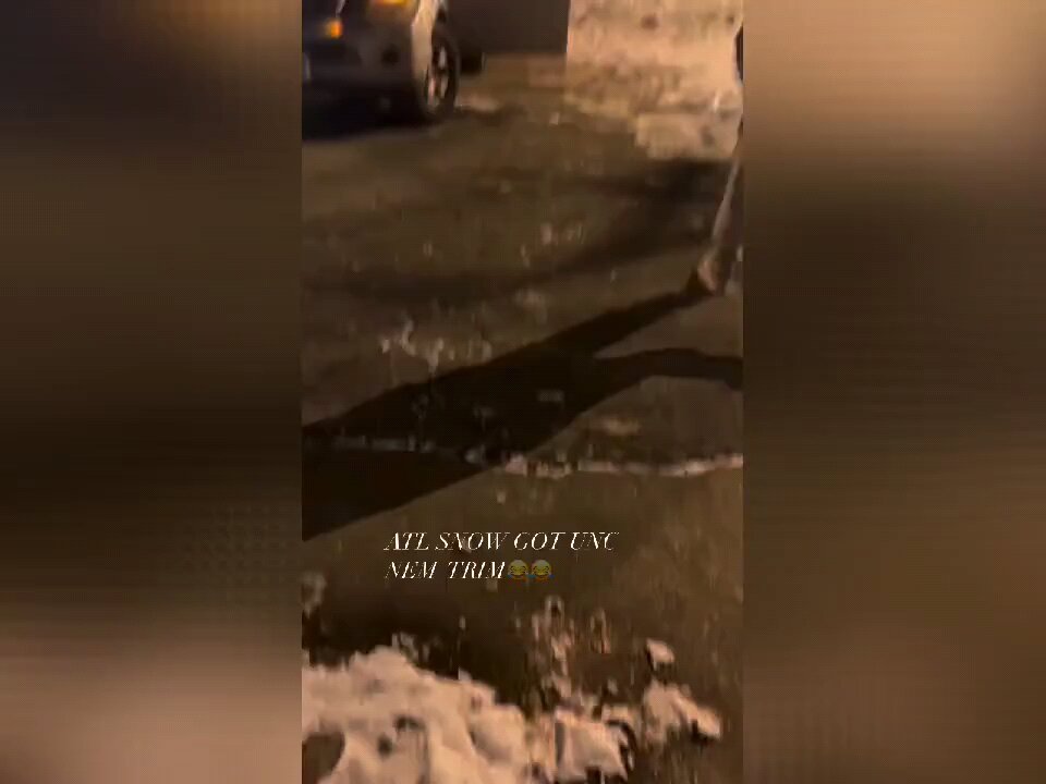 Dude Gets Put To Sleep In The Snow After He Walked Up And Put Hands On Another Man Warming His Car