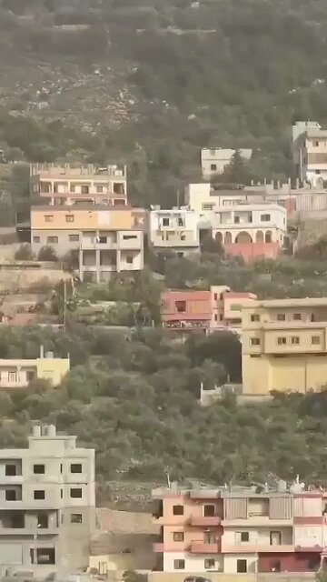 Israel is bombing Residential buildings in Lebanon.