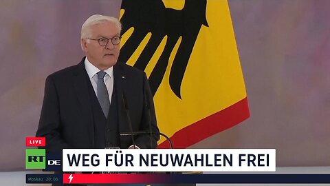 Steinmeier löst Bundestag auf – und warnt vor "Einmischung" wie in Rumänien