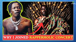 Shatta wale give reasons why he joined sarkodie in Kumasi for rapperholic