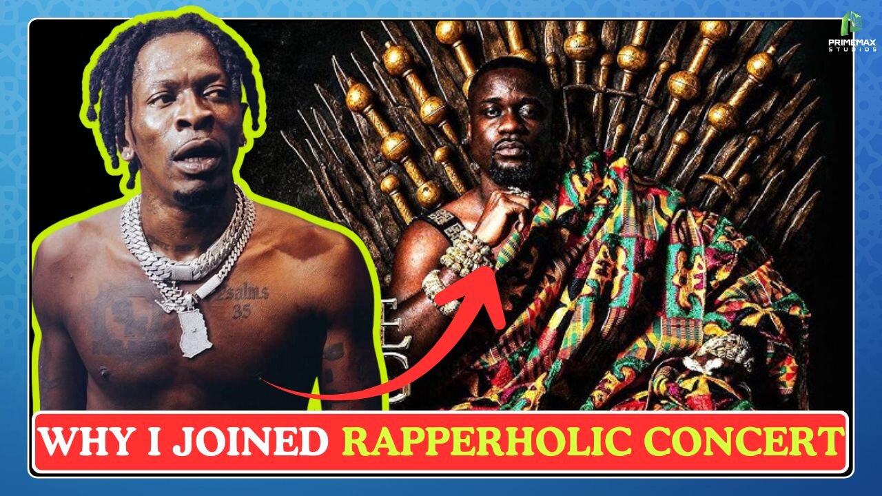Shatta wale give reasons why he joined sarkodie in Kumasi for rapperholic