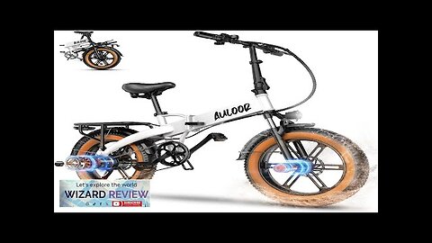 Folding Electric Bike for Adults 750W Motor(1000W Peak)30MPH 60Mile48V 12.8AH/15AH/20AH Review