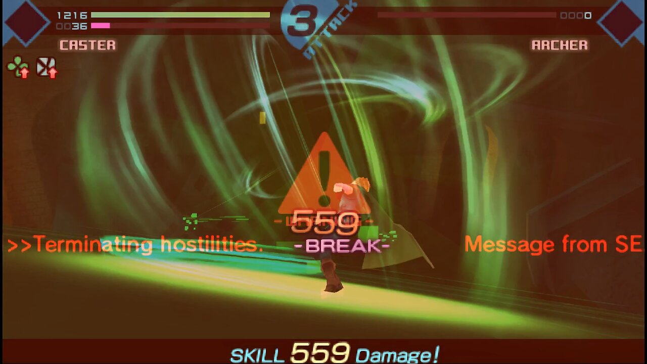 Fate/Extra フェイト エクストラ Perfect Patch Changes Checks Part 9 Glass Cannon Caster 2nd Week Second Arena Exploration and Archer Beat