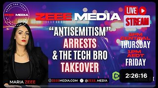 "Antisemitism" Arrests & The Tech Bro Takeover - Maria Zeee