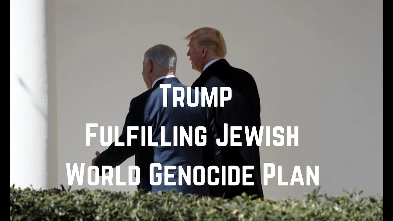 Trump Fulfilling World Genocide Plan by Christopher Jon Bjerknes