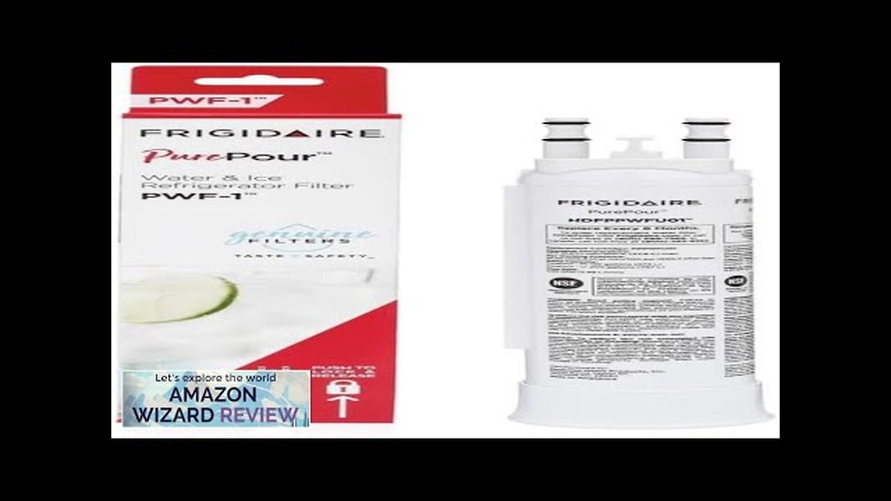 Frigidaire FPPWFU01 PurePour PWF-1 Water Filter 1 Count (Pack of 1) Review