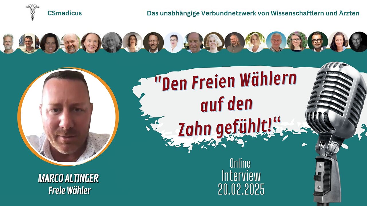 Den Freien Wählern auf den Zahn gefühlt | Interview mit Marco Altinger am 20.02.2025