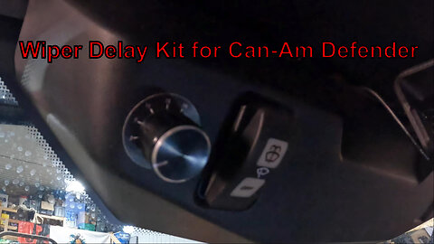 Berks Attachments Plug & Play Wiper Delay Kit for Can‑Am Defender