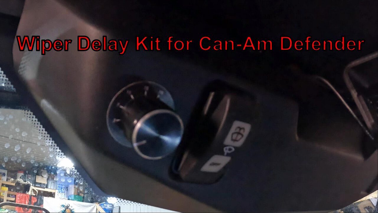 Berks Attachments Plug & Play Wiper Delay Kit for Can‑Am Defender