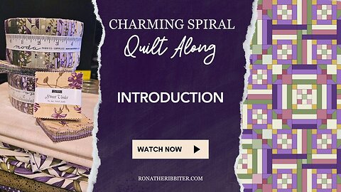 Charming Spiral Quilt Along Introduction