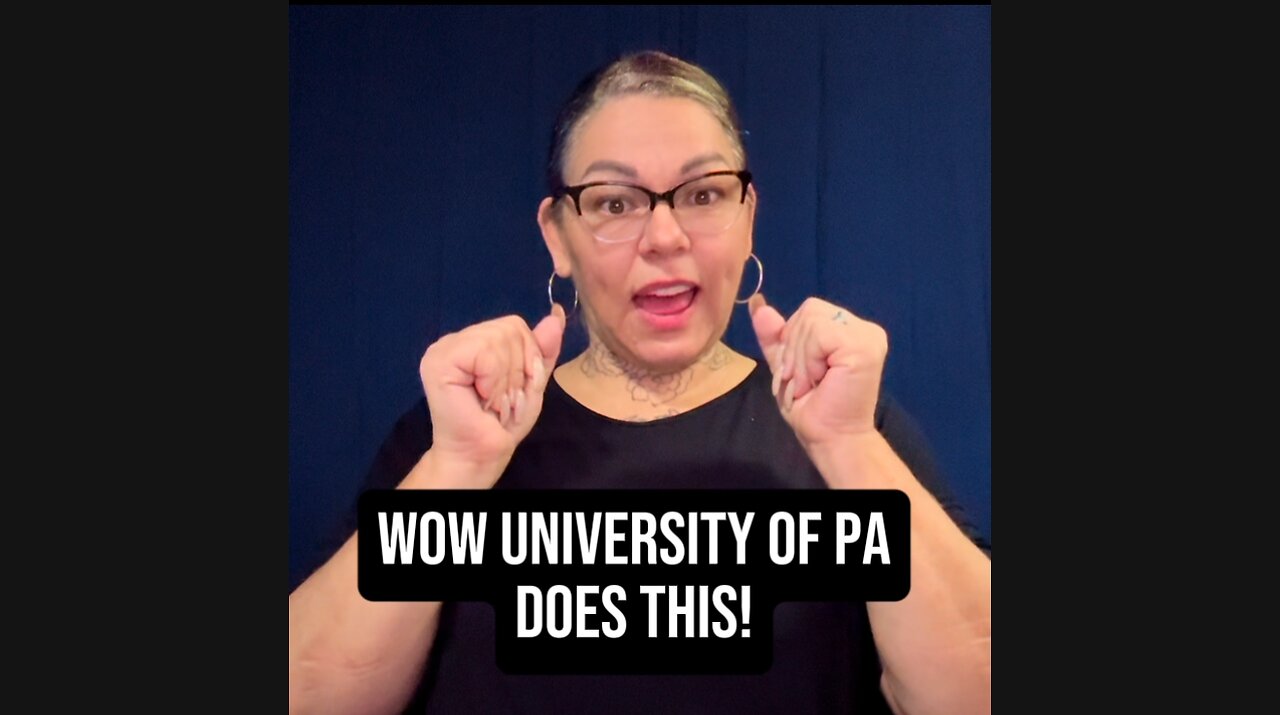 🚨 University of PA Did This?! 😱 #ASL #deaf #signlanguage