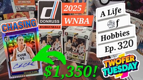 Two More Blasters in the Chase For Caitlin Clark's Auto! Twofer Tuesday 2025 Donruss WNBA e320
