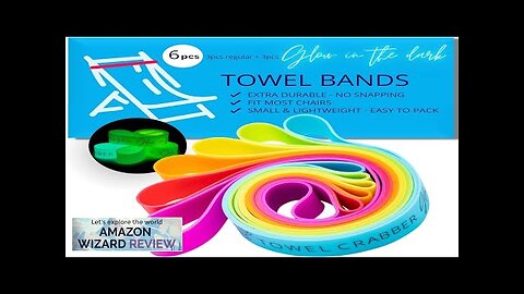 Towel Bands (6-Pack) Beach Pool & Cruise Chairs Extra Durable No Snapping Review