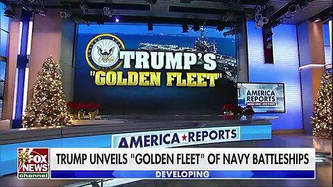 Trump’s Golden Fleet Of War Ships💛