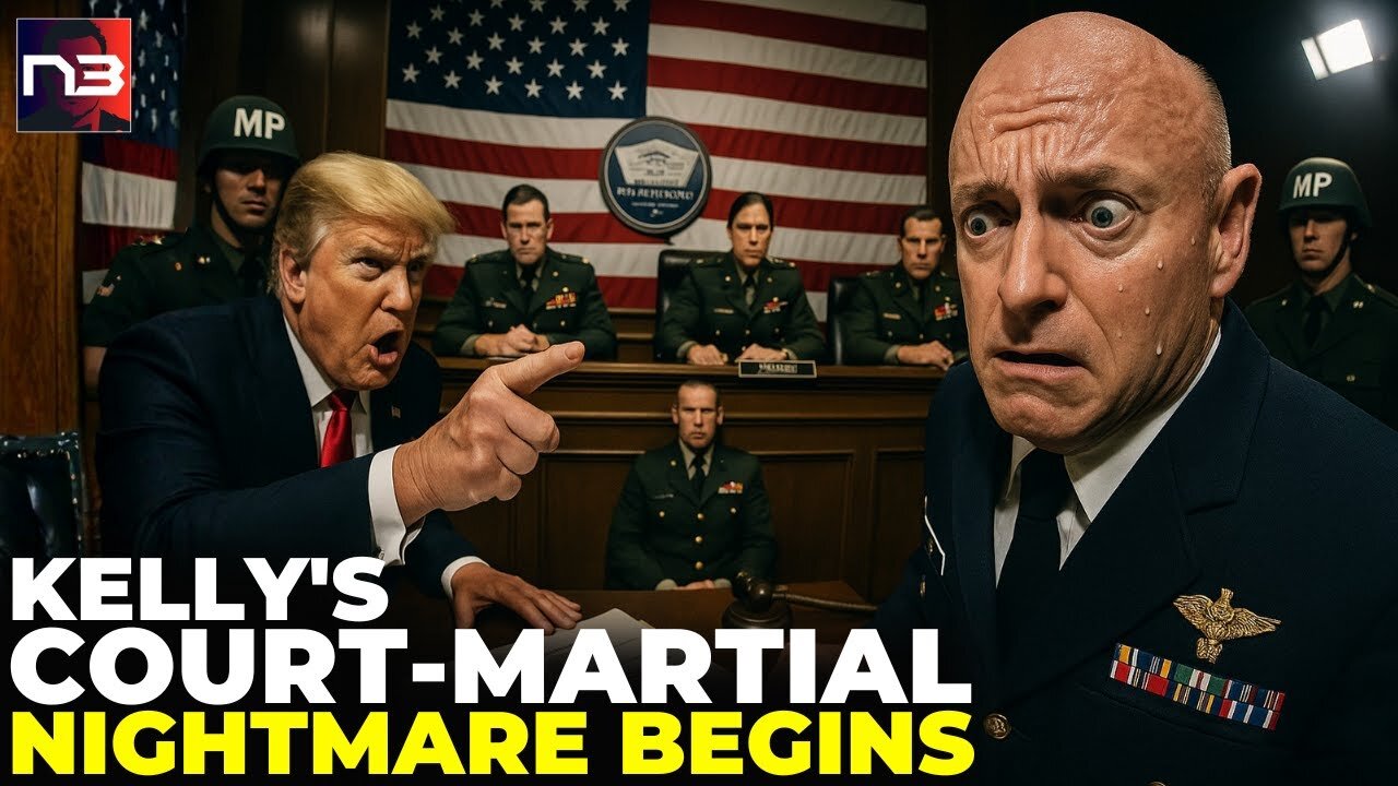 BOOM! The Military Tribunal Nightmare Just Got REAL – What Mark Kelly Just Said Sealed His Fate