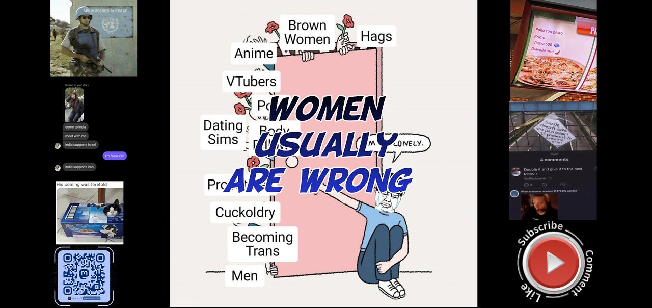 Women are usually are wrong