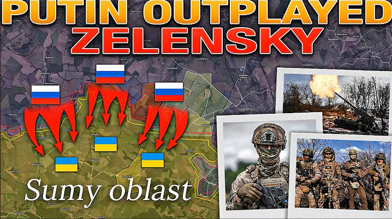 Shocking Ceasefire⚡️🤯 Russia Advances into Sumy Oblast 💥 – Military Summary (March 26, 2025)