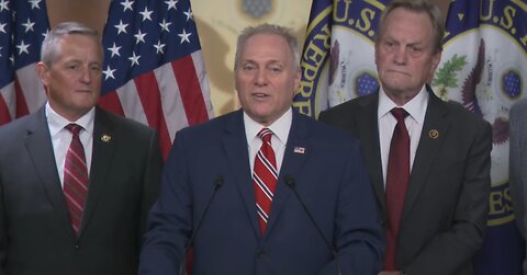 Happening Now: Johnson, House GOP Leaders Give Remarks On Day 22 Of Shutdown