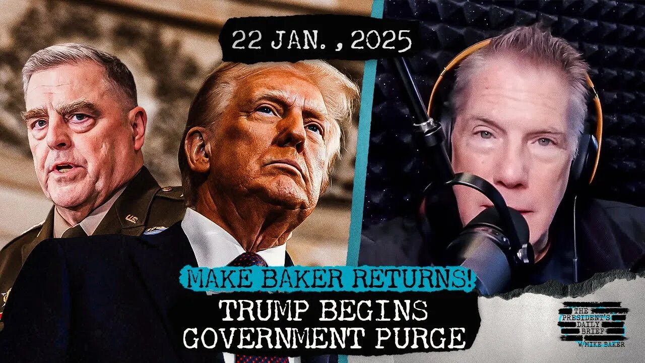 The Trump Purge Begins & Biden Pardons a Murderer