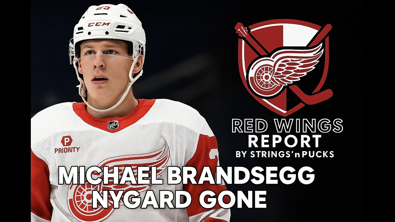 DETROIT RED WINGS SEND MICHAEL BRANDSEGG NYGARD TO THE AHL