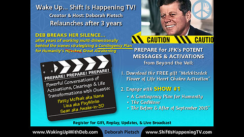 Video: Preparing For JFK’s Transmissions ~ Activations, Alchemical Transformation w/ Guests