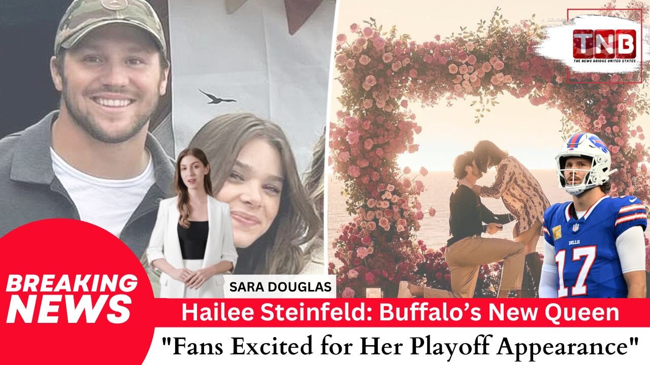 Hailee Steinfeld Crowned Buffalo's New Queen Ahead of Playoffs