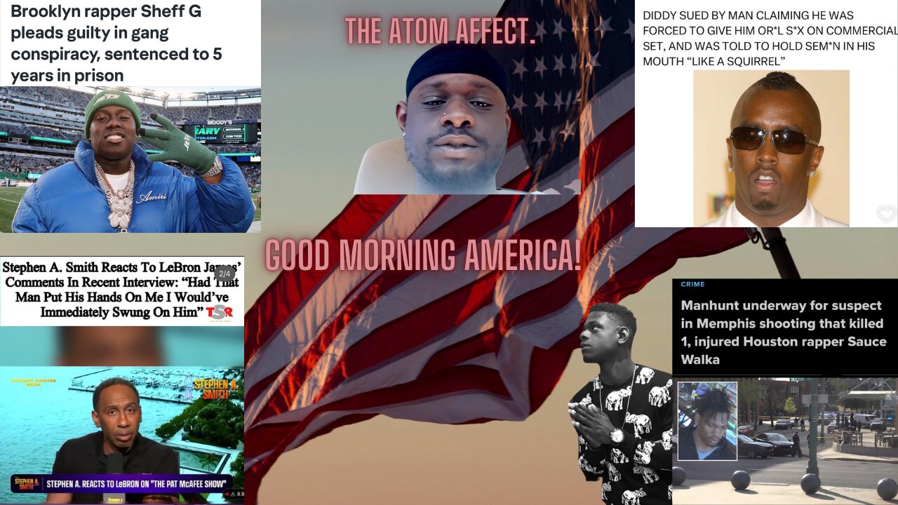 Stephen A Smith Challenges Lebron: "I'd Swing First," Sheff G takes a plea deal, and more..