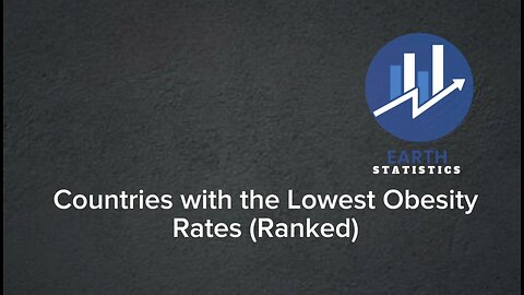 Countries with the Lowest Obesity Rates (Ranked)