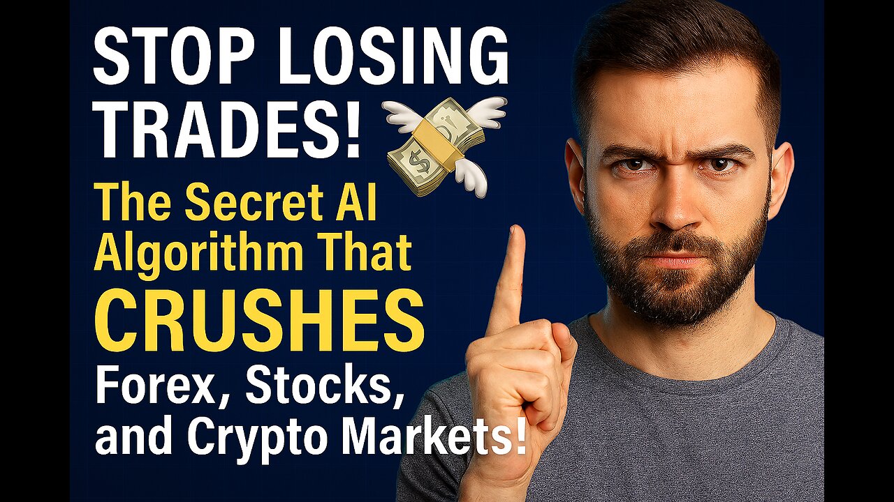 STOP LOSING TRADES! 💸 The Secret AI Algorithm That CRUSHES Forex, Stocks, and Crypto Markets!