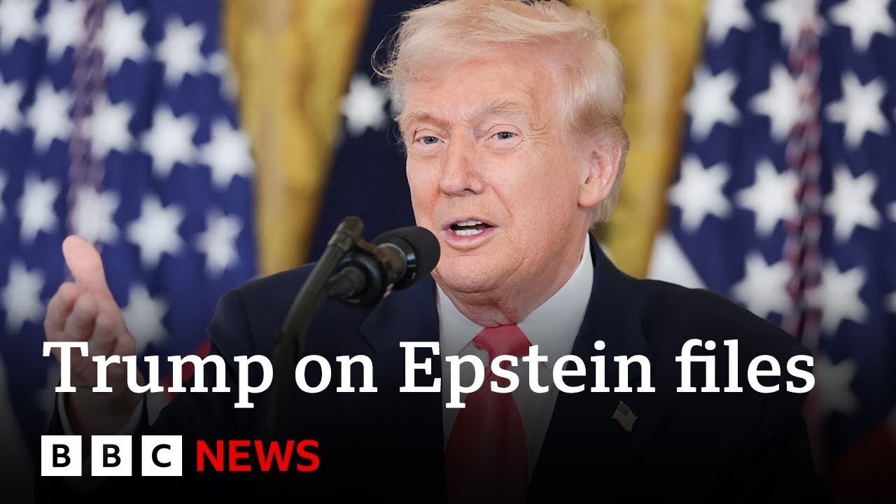 Why did Donald Trump reverse his position on Epstein files? | BBC News