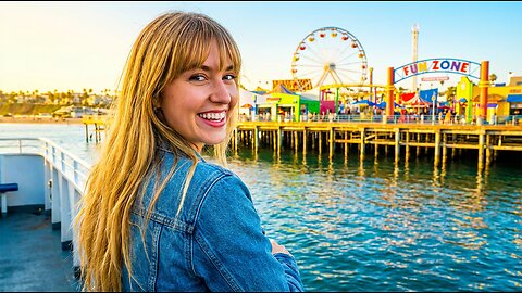 Balboa Island Ferry Boarding Over Rickety Planks | Newport Beach