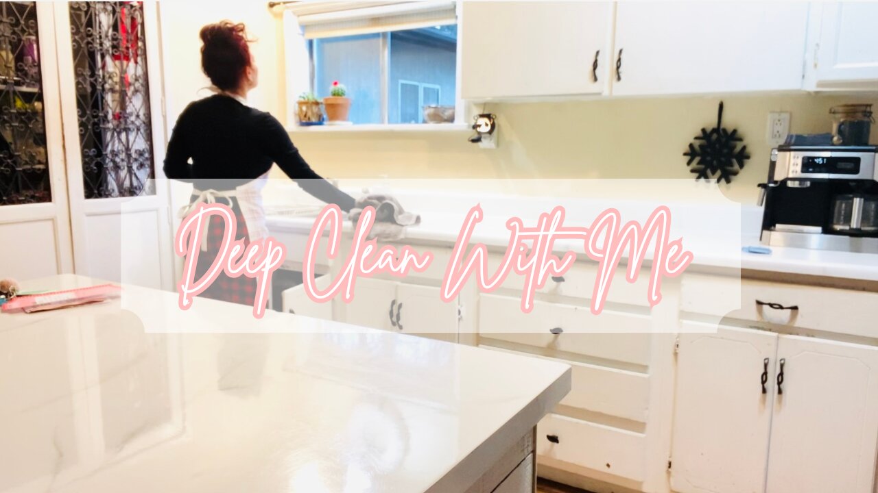 🎀CALM MORNING CLEAN WITH ME 🎀 // Sunday Homemaking Reset ❄️ Winter Makeup Routine