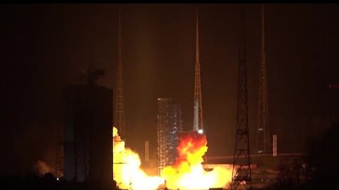 Blastoff! China launch test satellite atop Long March 3B rocket