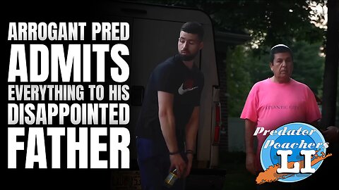 Arrogant Pred Admits to EVERYTHING In Front of His Disappointed Father (West Hartford, CT)