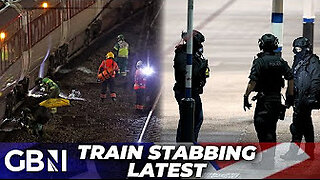 Train stabbing in UK.