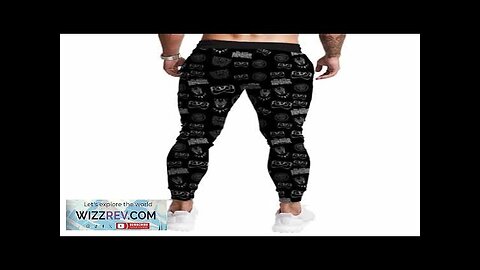 Marvel’s Black Panther Wakanda Forever Cool Black Jogger Pants Review