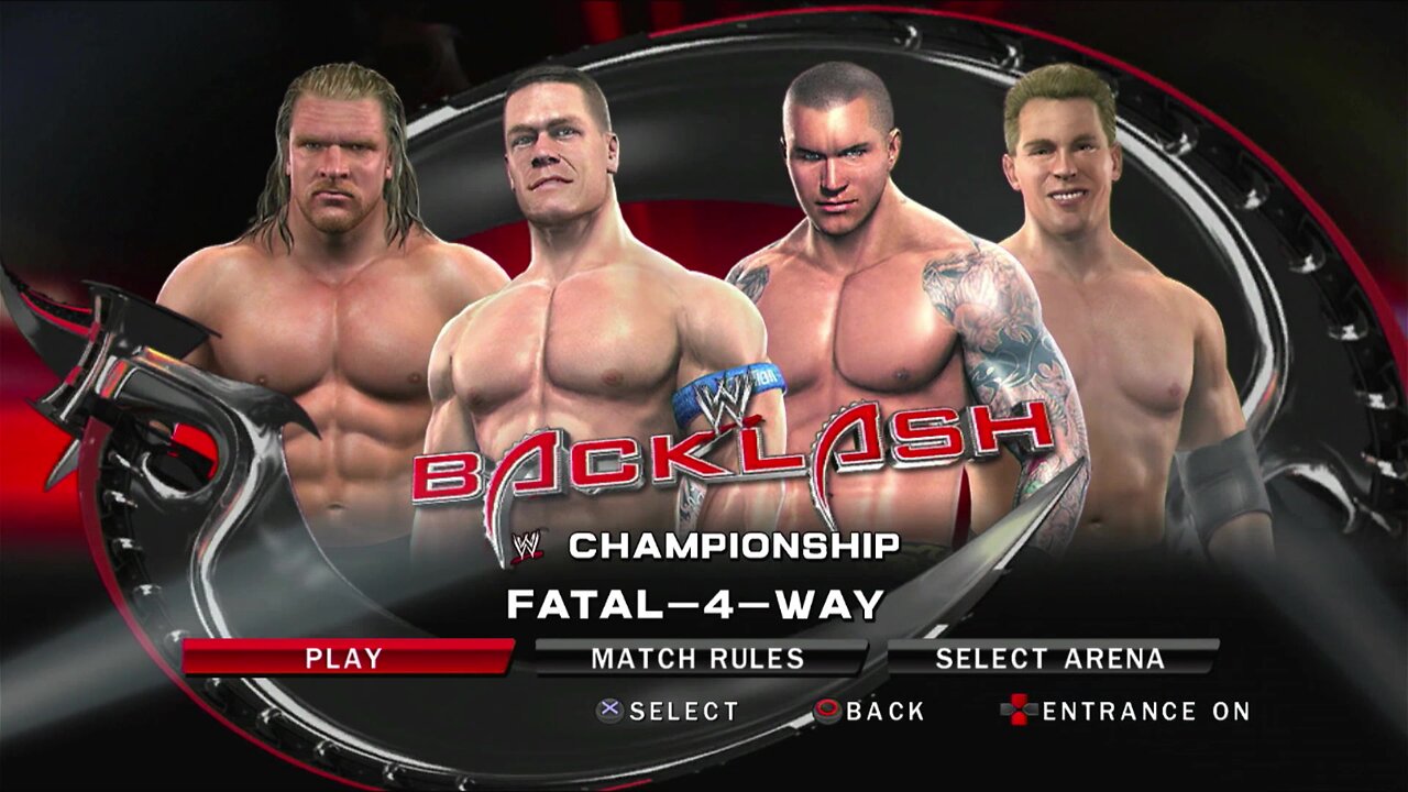 Triple H vs. JBL vs. John Cena vs. Randy Orton