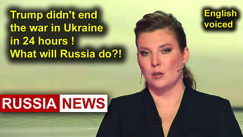 Trump didn't end the war in Ukraine in 24 hours! What will Russia do?!