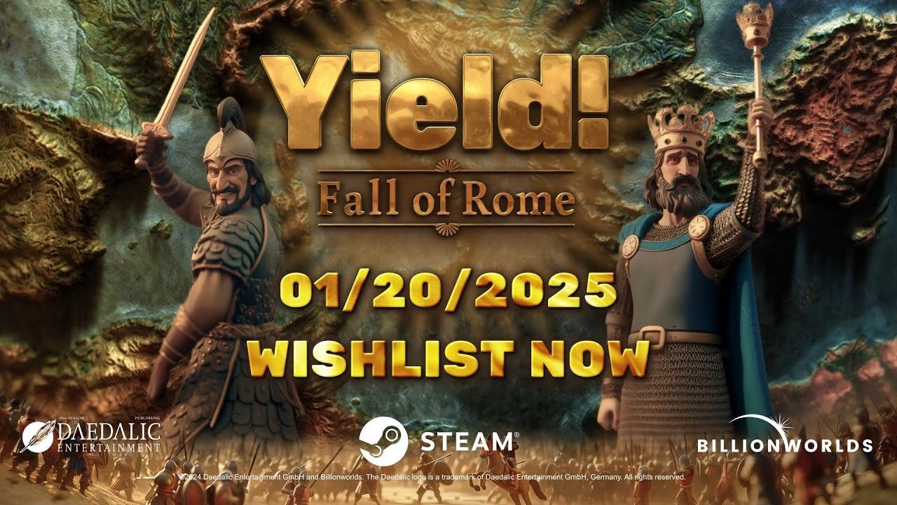 Yield! Fall of Rome | Early Access Release Trailer