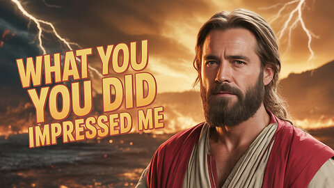 GOD SAYS- "WHAT YOU DID IMPRESSED ME" God Message Today~ Gods Message Now👆EP2