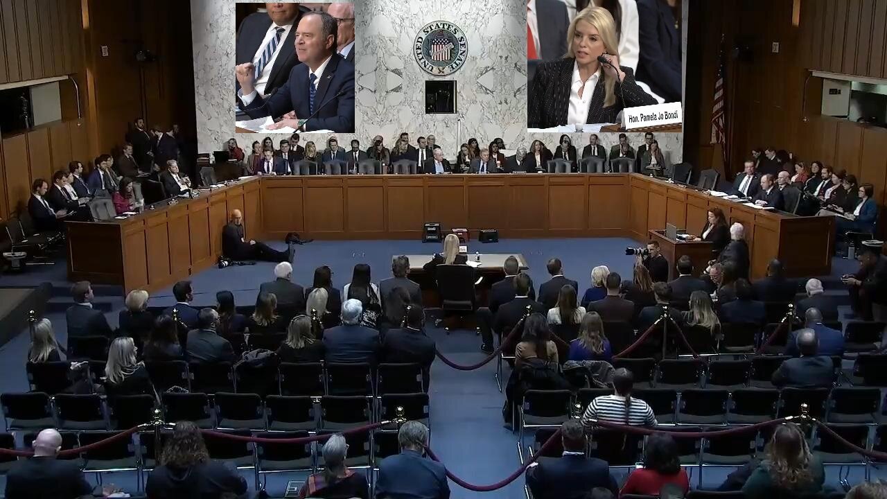 Trump AG Pick Pam Bondi completely DESTROYS Adam Schiff! ~ Charlie Kirk