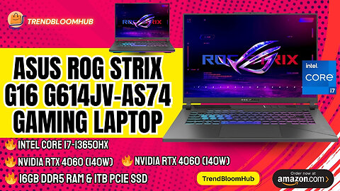 🎮 ASUS ROG Strix G16 – The Ultimate Gaming Laptop! 🚀🔥