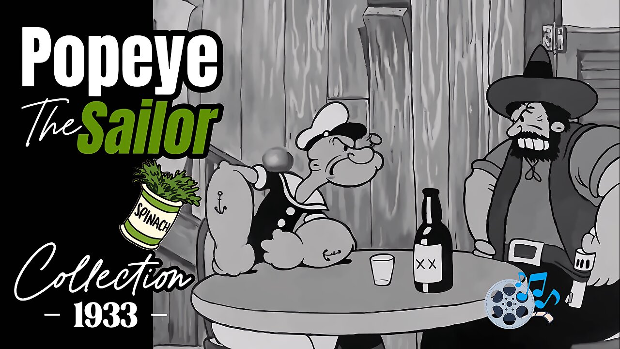 Popeye The Sailor Collection - 1933 (HD) | By Fleischer Studios