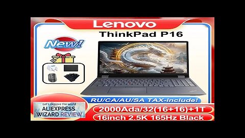 Lenovo 2024 ThinkPad P16 14700 2000Ada 16inch 2.5K 500nit 165Hz Review